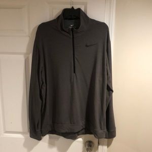Quarter zip Nike pull over. Size XL